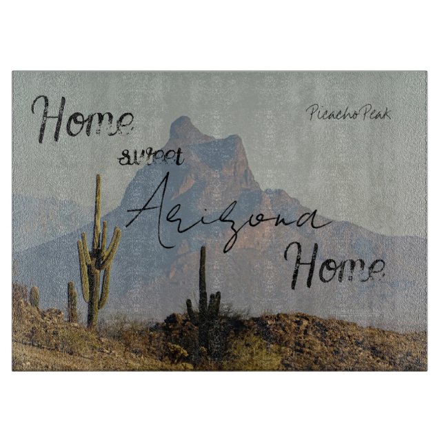 Picacho Peak Arizona Südwestwüste Schneidebrett (Vorderseite)