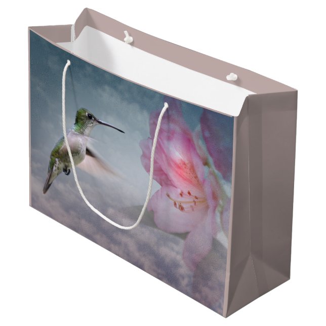 Picaflores-Geschenktasche Große Geschenktüte (Vorderseite Schrägansicht)