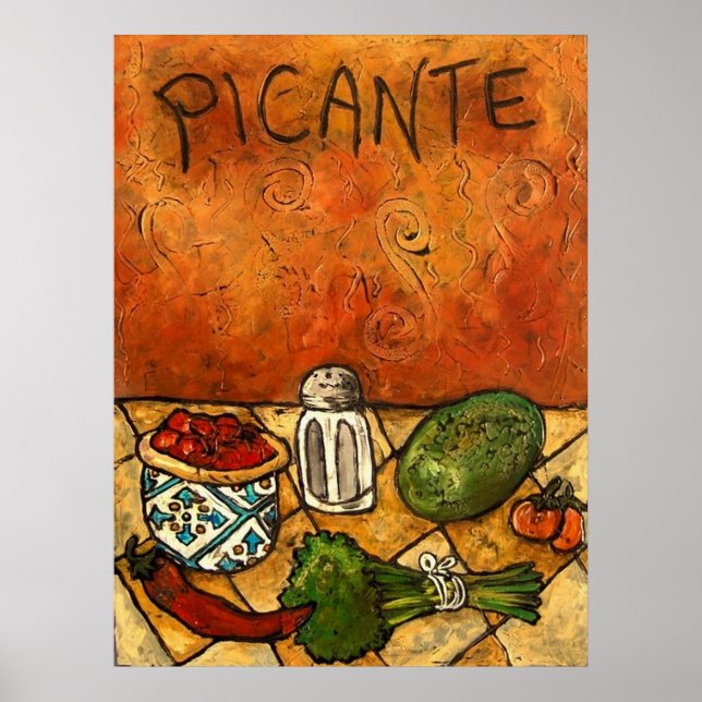 Picante HOT HOT HOT HOT Poster (Vorne)