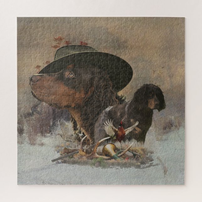 Picardie Spaniel , Jagdsaison (Vertikal)