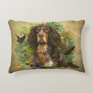 Picardie Spaniel , Jagdsaison Dekokissen