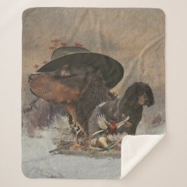 Picardie Spaniel , Jagdsaison Sherpadecke