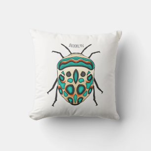 Picasso Bug Cartoon Illustration Kissen