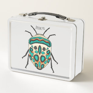 Picasso Bug Cartoon Illustration Metall Brotdose