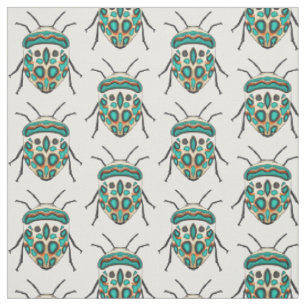 Picasso Bug Cartoon Illustration Stoff