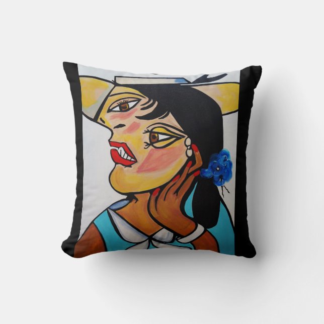 PICASSO DURCH GELBEN HUT NORA KISSEN (Vorderseite)
