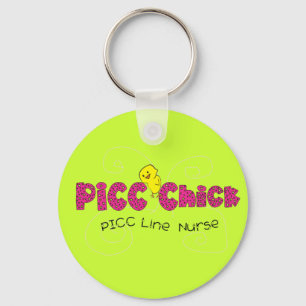 PICC Chick PICC Line Krankengeschenke Schlüsselanhänger