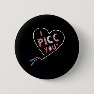 PICC Herz Valentine Gefäßzugangsteam PICC IV Button