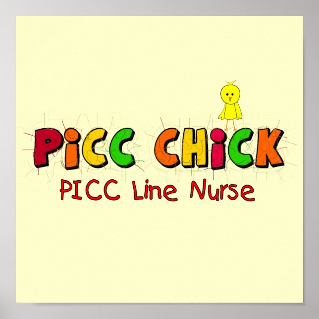 PICC LINE Nurse POSTER (Vorne)