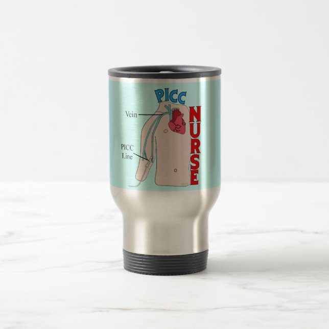 PICC Linie Krankenschwester-Reise-Tasse Reisebecher (Mittel)