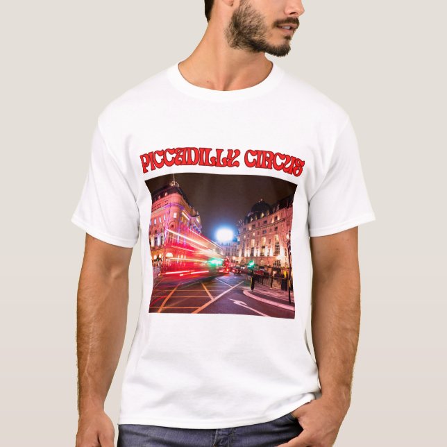 Piccadilly Circus Herren T-Shirt (Vorderseite)