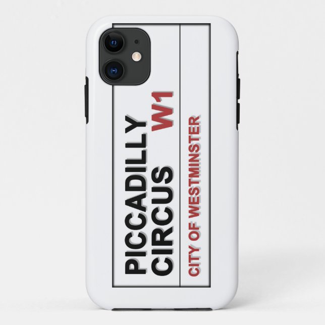 Piccadilly Circus London Case-Mate iPhone Hülle (Rückseite)