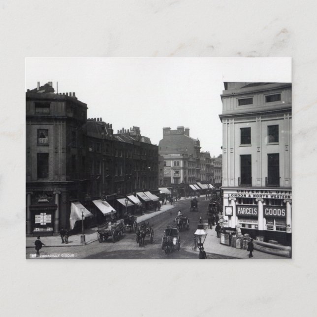 Piccadilly Circus Postkarte (Vorderseite)