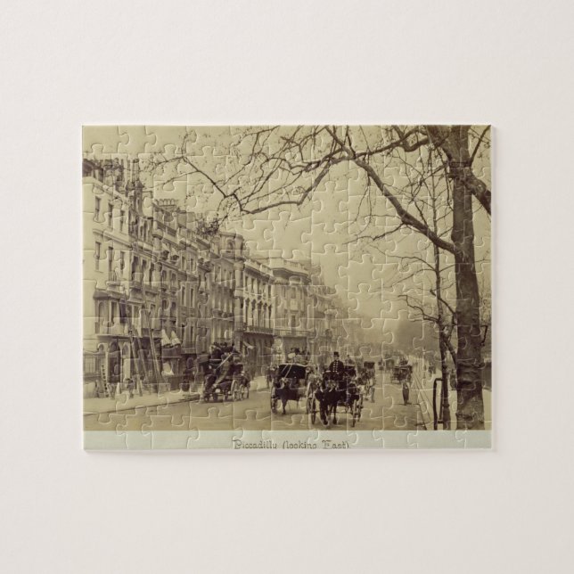 Piccadilly, das Osten, (Sepia-, gegenüberstellt (Horizontal)