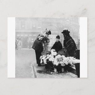 Piccadilly London Blume Seller, 1904 England Postkarte