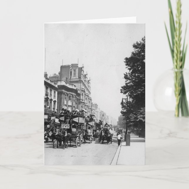 Piccadilly, London Karte (Vorderseite)