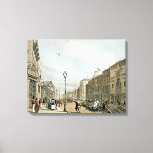 Piccadilly von der Ecke der alten Bondstraße, fü Leinwanddruck