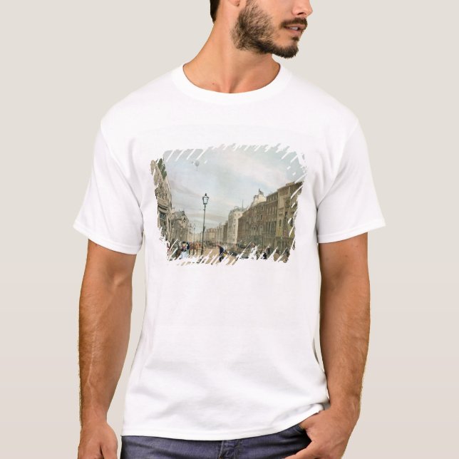 Piccadilly von der Ecke der alten Bondstraße, für T-Shirt (Vorderseite)