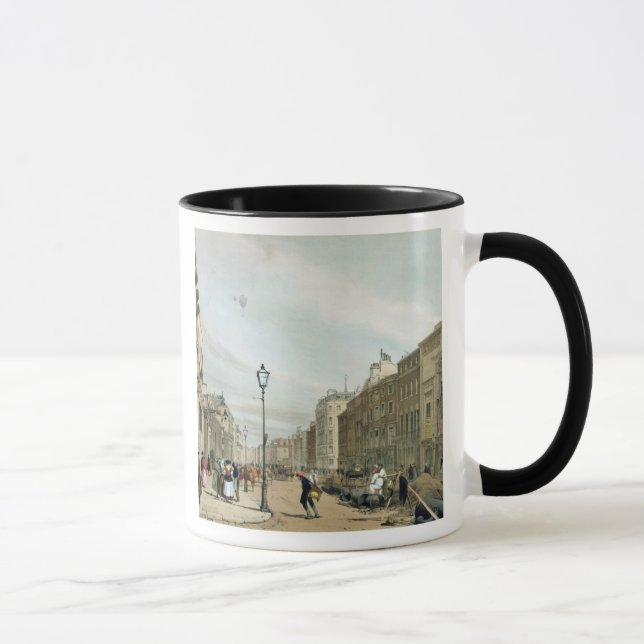 Piccadilly von der Ecke der alten Bondstraße, für Tasse (Rechts)