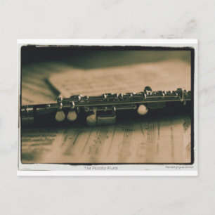 Piccolo Flute 1839 Postkarte