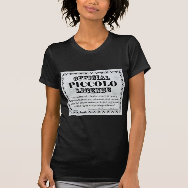 Piccolo-Lizenz T-Shirt (Vorderseite)