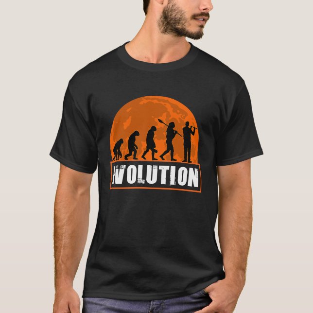 Piccolo Player,  Piccolo Human Evolution T-Shirt (Vorderseite)