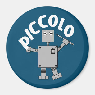Piccolo Robot Text Magnet