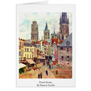 Picerie Rouen, par Pissarro Camille