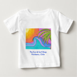 Pichilemu Surf Shop Beach T-shirts bébé