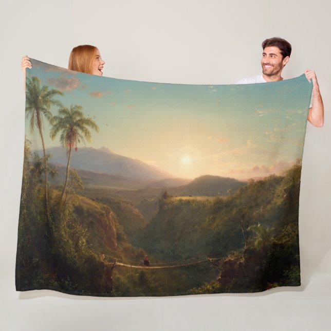 Pichincha Frederic Edwin Church Fleecedecke (Beispiel)
