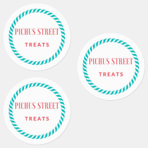 Pichus Street Leckereien Labels Etiketten
