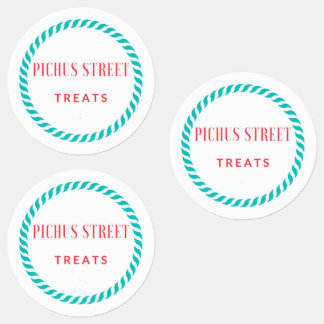 Pichus Street Leckereien Labels Etiketten
