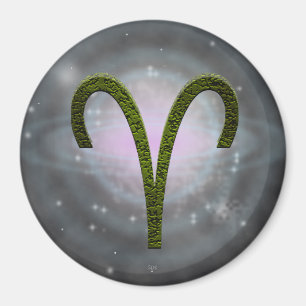 Pick Color Aries Zodiac Astrologisches Zeichen Magnet