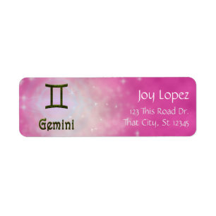 Pick Color Gemini Zodiac Astrologisches Zeichen