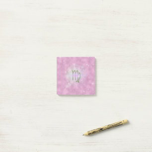 Pick Color Virgo Zodiac Astrologisches Zeichen Post-it Klebezettel