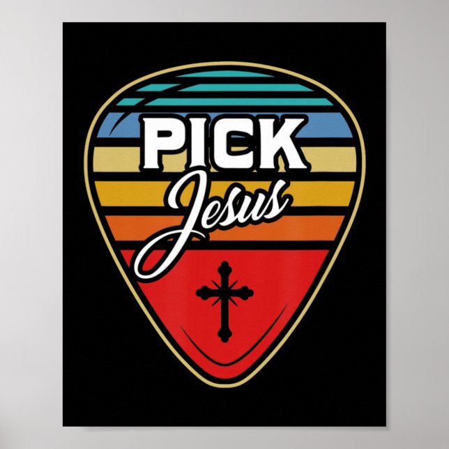 Pick Jesus T-ShirtSind Sie ein Patriotischer Bewun Poster (Vorne)