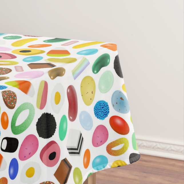 Pick & Mix Tischdecke (Beispiel)