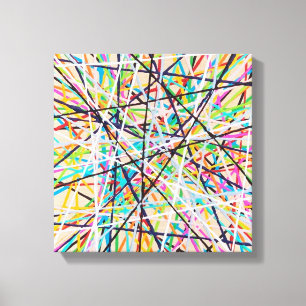 Pick Up Sticks 2 12 x 12 Wrapped Canvas Leinwanddruck