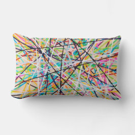 Pick-up Sticks 2 Poly Lumbar Throw Kissen