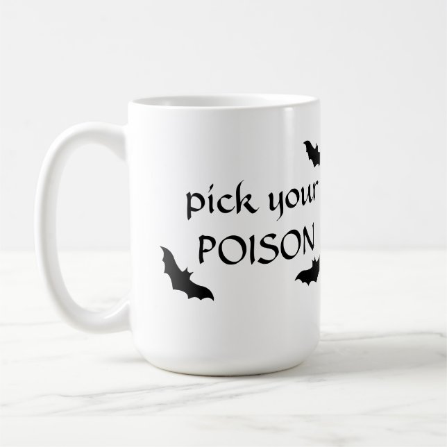 Pick your POISON Halloween Tasse (Links)