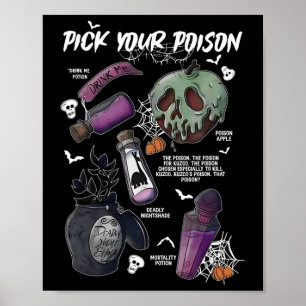 Pick Your Poison's Funny Drink Me Potion glücklich Poster