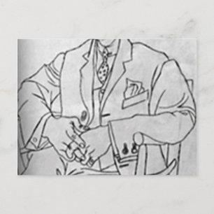 Pickassoping Postkarte