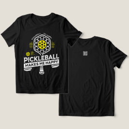 Pickball macht mich glücklich Tri-Blend shirt