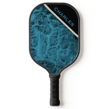 Pickelball "Wood Turquoise"