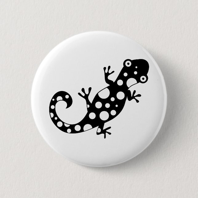 Pickelige Eidechse Button (Vorderseite)