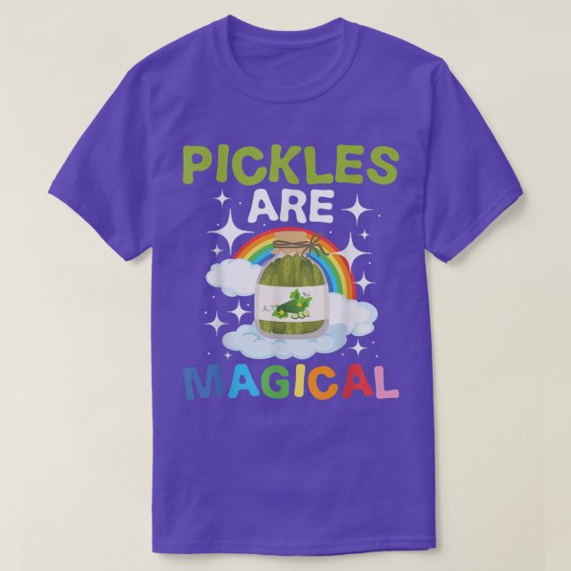 Pickeln sind magische Pickle Gemüse F T-Shirt (Design vorne)