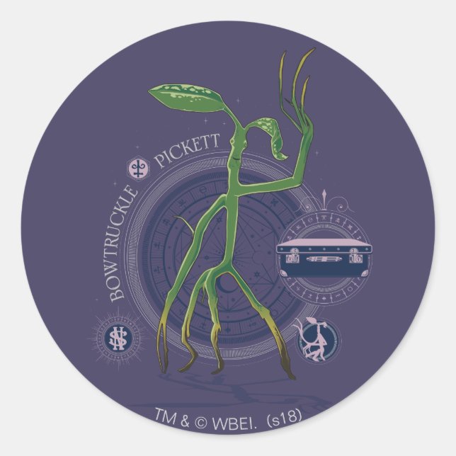 PICKETT™ BOWTRUCKLE™ Graphic Runder Aufkleber (Vorderseite)