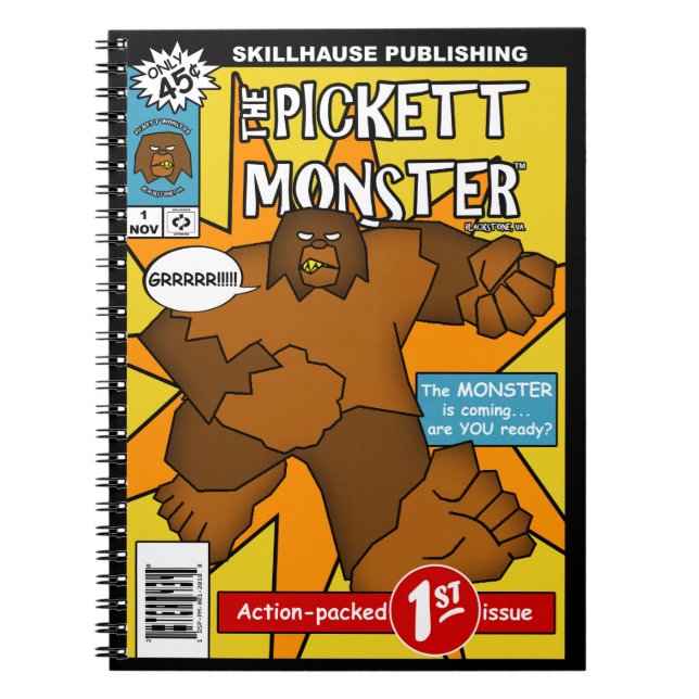 PICKETT MONSTER - Comic Buch #1 (Vorderseite)