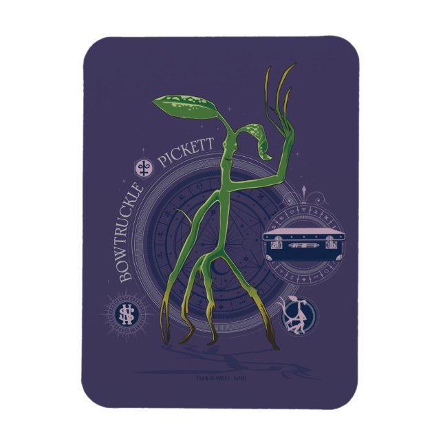 PICKETT™ The BOWTRUCKLE™ Graphic Magnet (Vertikal)