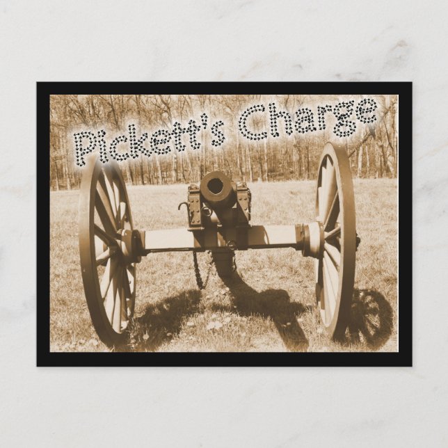 Picketts Anklage Postkarte (Vorderseite)